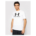 Under Armour Tričko Ua Sportstyle Logo 1329590 Biela Loose Fit