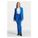 SAKO GANT WIDE SHOULDER FITTED BLAZER LAPIS BLUE