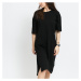 Urban Classics Ladies Organic Oversized Slit Tee Dress Black