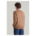 MIKINA GANT REG SHIELD C-NECK SWEAT WARM KHAKI