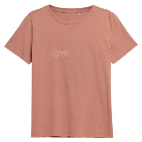 4F TSHIRT W Dámske tričko, oranžová, veľkosť