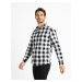 Celio Checkered Shirt Farone - Mens