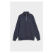 MIKINA GANT REG SHIELD HALF ZIP SWEAT modrá