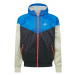 Nike Sportswear Prechodná bunda  nebesky modrá / pastelovo zelená / lososová / čierna / biela