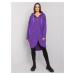 Fialová dámska dlhá mikina na zips RV-BL-5775.17X-purple