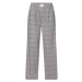 Dámske pyžamové nohavice QS6893E 5FQ čierno / biela - Calvin Klein černobílá