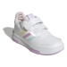 Dievčenská rekreačná obuv ADIDAS Tensaur Sport 2.0 CF K cloud white almost blue bliss lilac