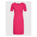 Lauren Ralph Lauren Každodenné šaty 200871381002 Ružová Slim Fit