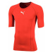Puma LIGA BASELAYER TEE SS Pánske funkčné tričko, červená, veľkosť