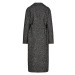 Soyaconcept Prechodný kabát 'MIRELLA 1'  čierna / šedobiela