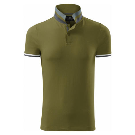 Malfini premium Collar up Pánska polokošeľa 256 avocado green