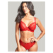 Panache Ana Plunge salsa red 9396