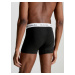 Pánske boxerky 3 Pack Trunks Cotton Stretch 0000U2662G001 čierna - Calvin Klein