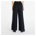 Kalhoty Urban Classics Ladies Linen Mixed Wide Pants Black