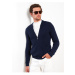 LC Waikiki Standard Pattern College Collar Men's Knitwear Cardigan