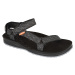 Lizard Creek IV Ethno Black Sandals