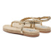 Manebi Espadrilky Sandals P 8.9 Y0 Zlatá