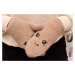 Vlnené bezpalcové béžové rukavice CATTY