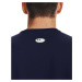 Tričko Under Armour Hg Armour Fitted SS Midnight Navy/ White XL