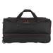 Travelite Basics Wheeled duffle L Black/orange