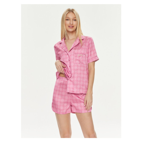 Guess Pyžamo O4GX03 WFTE2 Ružová Regular Fit
