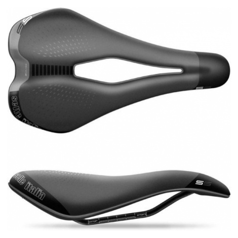 Selle Italia 5 SUPERFLOW Pánske cyklo sedlo, tmavo sivá, veľkosť