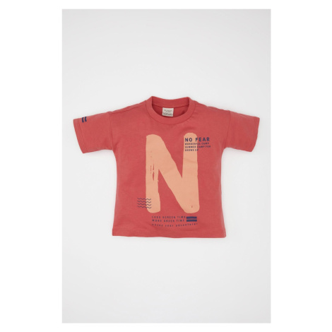 DEFACTO Baby Boy Printed Short Sleeve T-Shirt