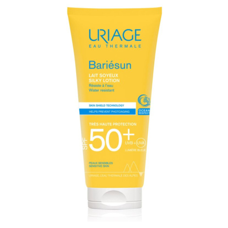 Uriage Bariésun Silky Lotion SPF 50+ ochranné mlieko na telo a tvár SPF 50+