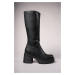 Riccon Ecnarth Women's Boots 0012240 Black Skin