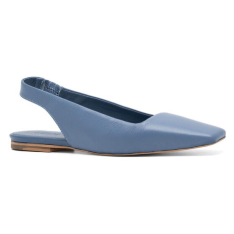 Simple Sandále SARAGOSSA-23SS1419 Modrá