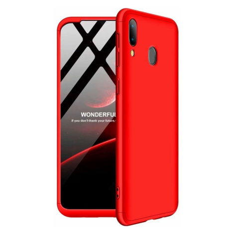 GKK Samsung Galaxy A40 Ochranné puzdro GKK 360 Predný a zadný kryt celého mobilu KP10411 červená