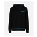 Mikina Karl Lagerfeld Waffle Texture Hoodie Black