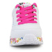 Dievčenská rekreačná obuv SKECHERS Uno Lite Lovely Luv white pink