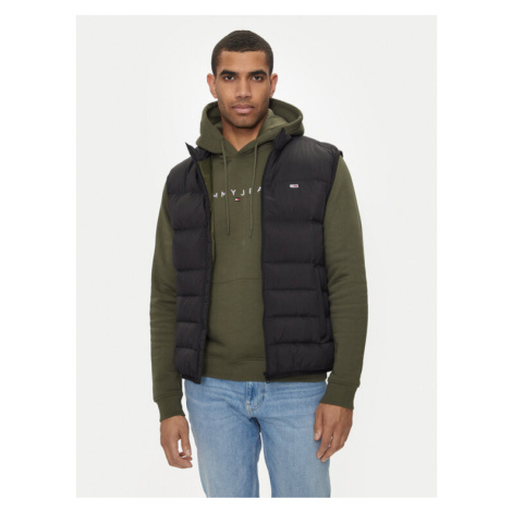 Tommy Jeans Vesta DM0DM18896 Čierna Regular Fit Tommy Hilfiger