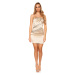 Sexy Party Cocktail-Dress with stones white 14