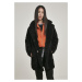 Women's Oversized Sherpa Coat Black