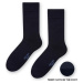 TMAVOMODRÉ UNISEX PONOŽKY Z MERINO VLNY ART.130 GA002, NAVY BLUE