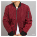 Bunda Urban Classics 2-Tone Bomber Jacket burgundy