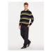 Vans Mikina Tacuba Stripe Crew Sweater VN000F50CM31 Čierna Regular Fit
