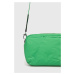 Kožená kabelka MICHAEL Michael Kors zelená farba