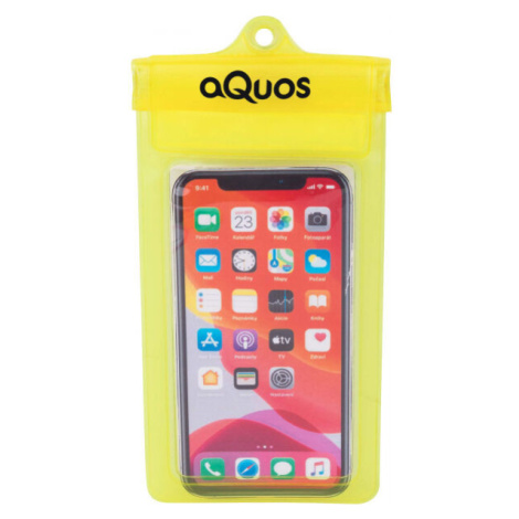 AQUOS PHONE DRY BAG Vodoodolné puzdro na mobil, žltá, veľkosť