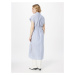 Molly BRACKEN Košeľové šaty  modrá melírovaná / prírodná biela