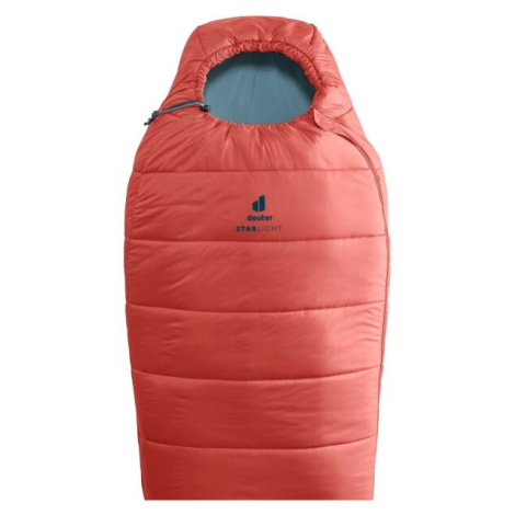 DEUTER STARLIGHT Detský spací vak, červená, veľkosť 190 cm - ľavy zips