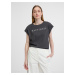 Orsay Dark grey women's short-sleeved t-shirt - Women's