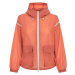 Bunda Woolrich Light Crinkle Hooded Jacket Coral Sand