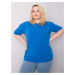 Larger navy cotton t-shirt