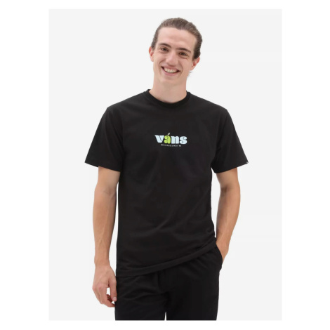 Black Man T-Shirt VANS Decilious Vans SS Tee - Men