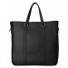 Kožená taška na notebook Facebag Neapol - čierna