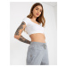 Grey women's sweatpants with pockets