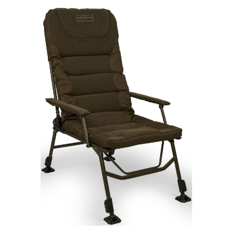 Avid carp kreslo benchmark leveltech hi black recliner chair